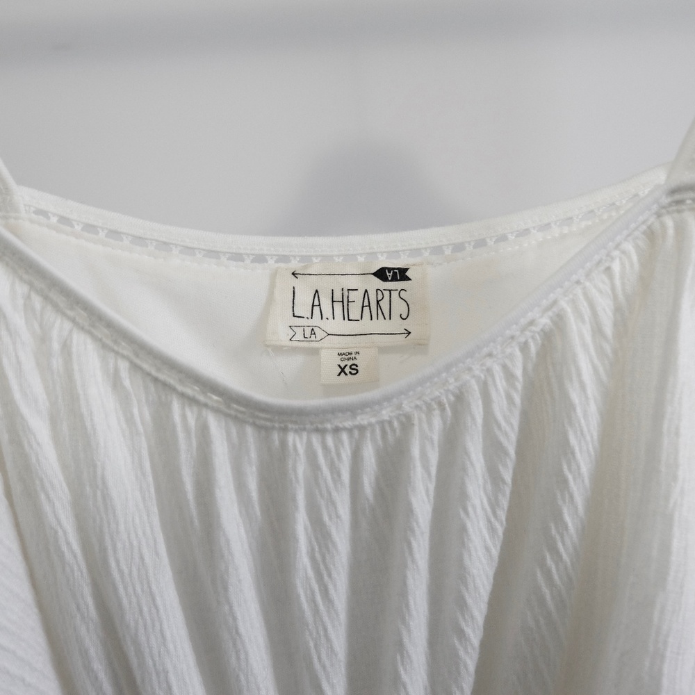 LA HEARTS Ruffled Tier Top - Picture 2 of 4
